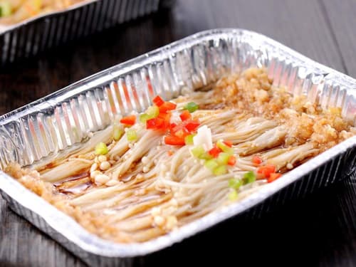太康锡纸烤金针菇